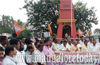 BJP stages protest against citizen assault case in CMC ; blames minister for police inaction
